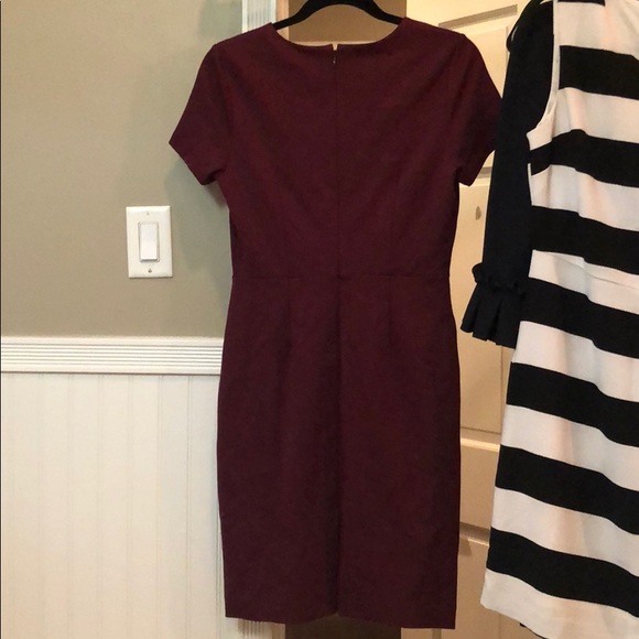 marron ann taylor new dress size 4 petite - Picture 4 of 4